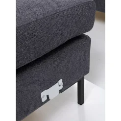 Sofas & Couches-KARE Design Ecksofa Gianni Grau Links