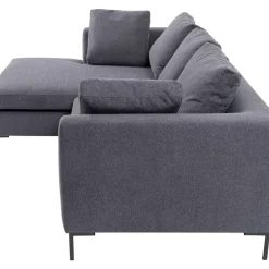 Sofas & Couches-KARE Design Ecksofa Gianni Grau Links