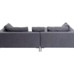 Sofas & Couches-KARE Design Ecksofa Gianni Grau Links