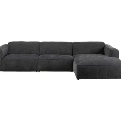 Sofas & Couches-KARE Design Ecksofa Henry Grau Rechts 335X170Cm