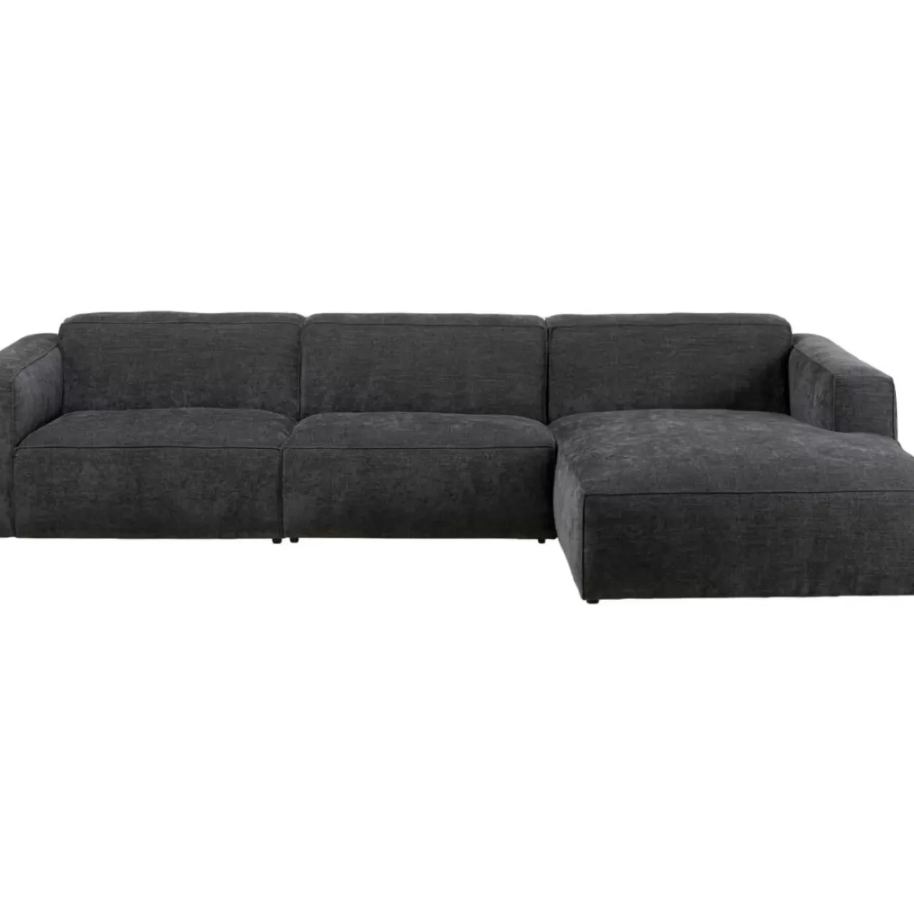 Sofas & Couches-KARE Design Ecksofa Henry Grau Rechts 335X170Cm