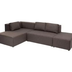 Sofas & Couches-KARE Design Ecksofa Infinity Dolce Braun Links