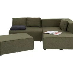 Sofas & Couches-KARE Design Ecksofa Infinity Dolce Grun Rechts