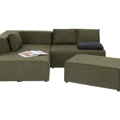 Sofas & Couches-KARE Design Ecksofa Infinity Dolce Grun Links
