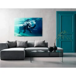 Sofas & Couches-KARE Design Ecksofa Infinity Ottomane Grau Links