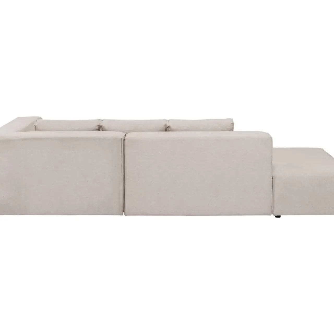 Sofas & Couches-KARE Design Ecksofa Infinity Ottomane Creme Rechts