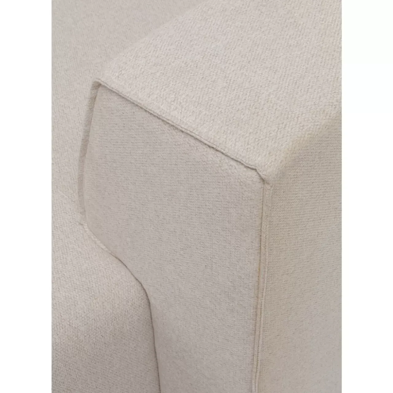 Sofas & Couches-KARE Design Ecksofa Infinity Ottomane Creme Rechts