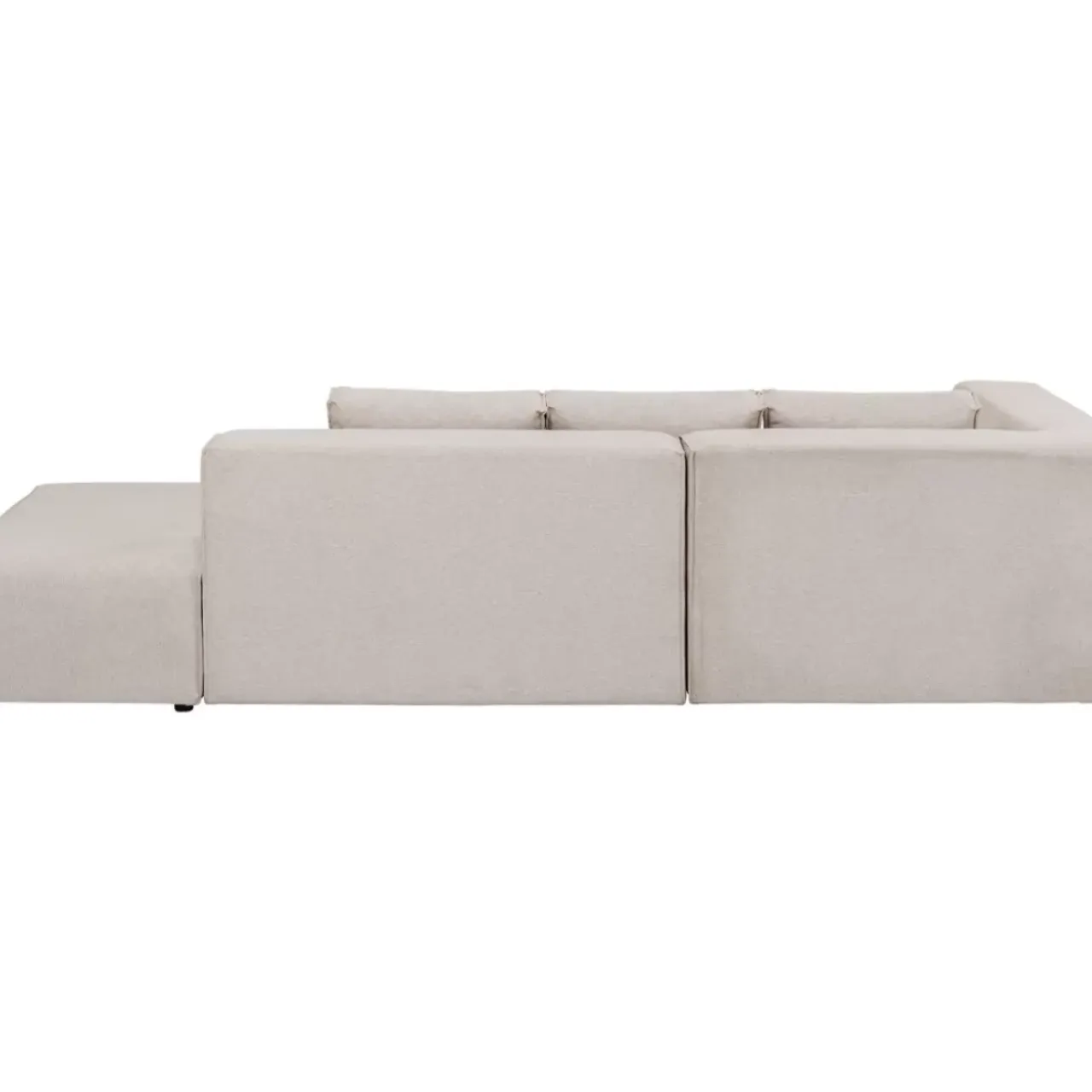 Sofas & Couches-KARE Design Ecksofa Infinity Ottomane Creme Links