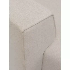 Sofas & Couches-KARE Design Ecksofa Infinity Ottomane Creme Links