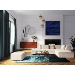 Sofas & Couches-KARE Design Ecksofa Infinity Vegas Creme