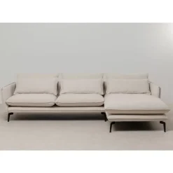 Sofas & Couches-KARE Design Ecksofa Monza Rechts Creme 296Cm
