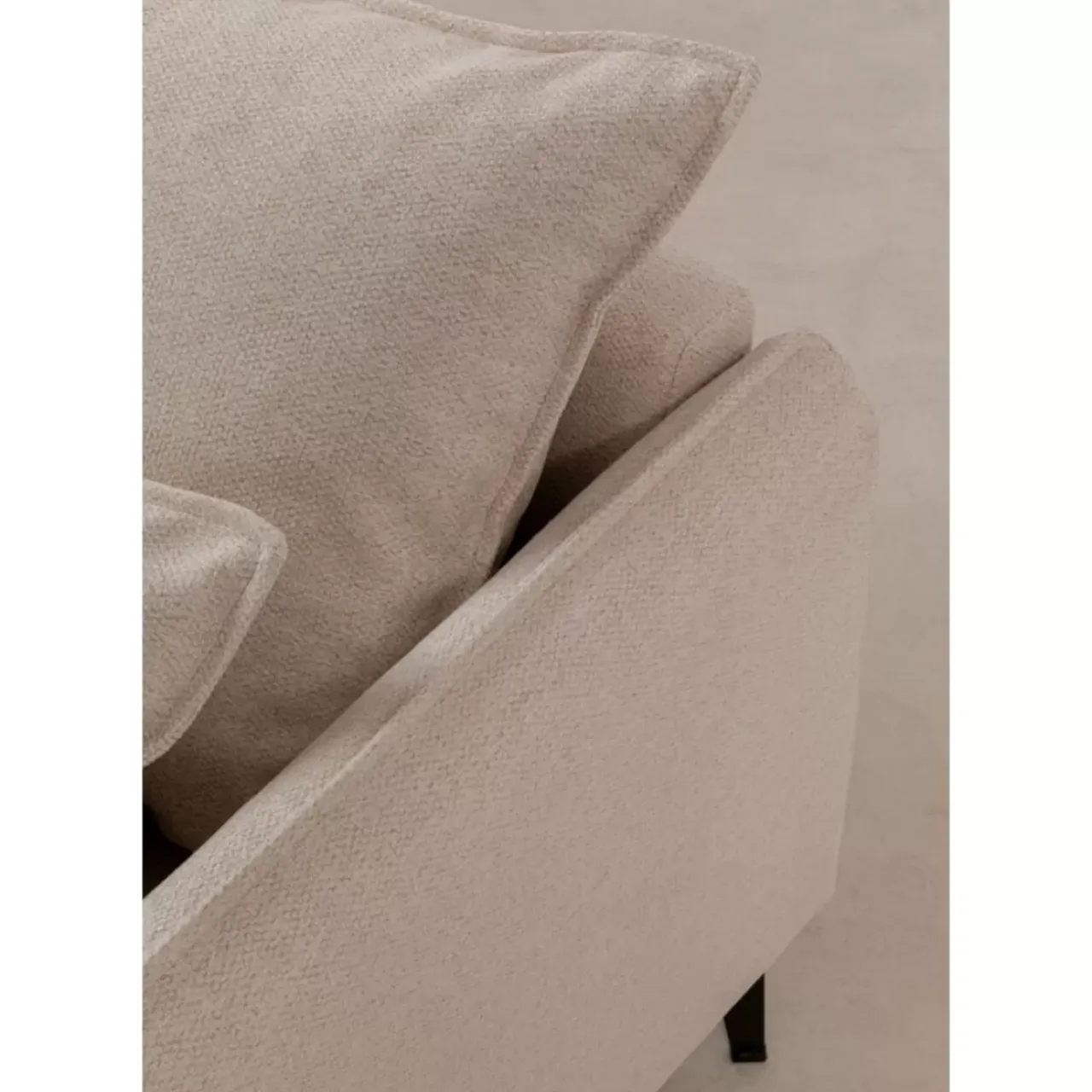 Sofas & Couches-KARE Design Ecksofa Monza Rechts Creme 296Cm