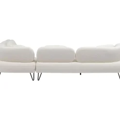 Sofas & Couches-KARE Design Ecksofa Peppo Weis