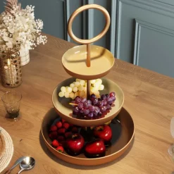 Geschirr & Tischaccessoires-KARE Design Etagere Happy Day 51Cm
