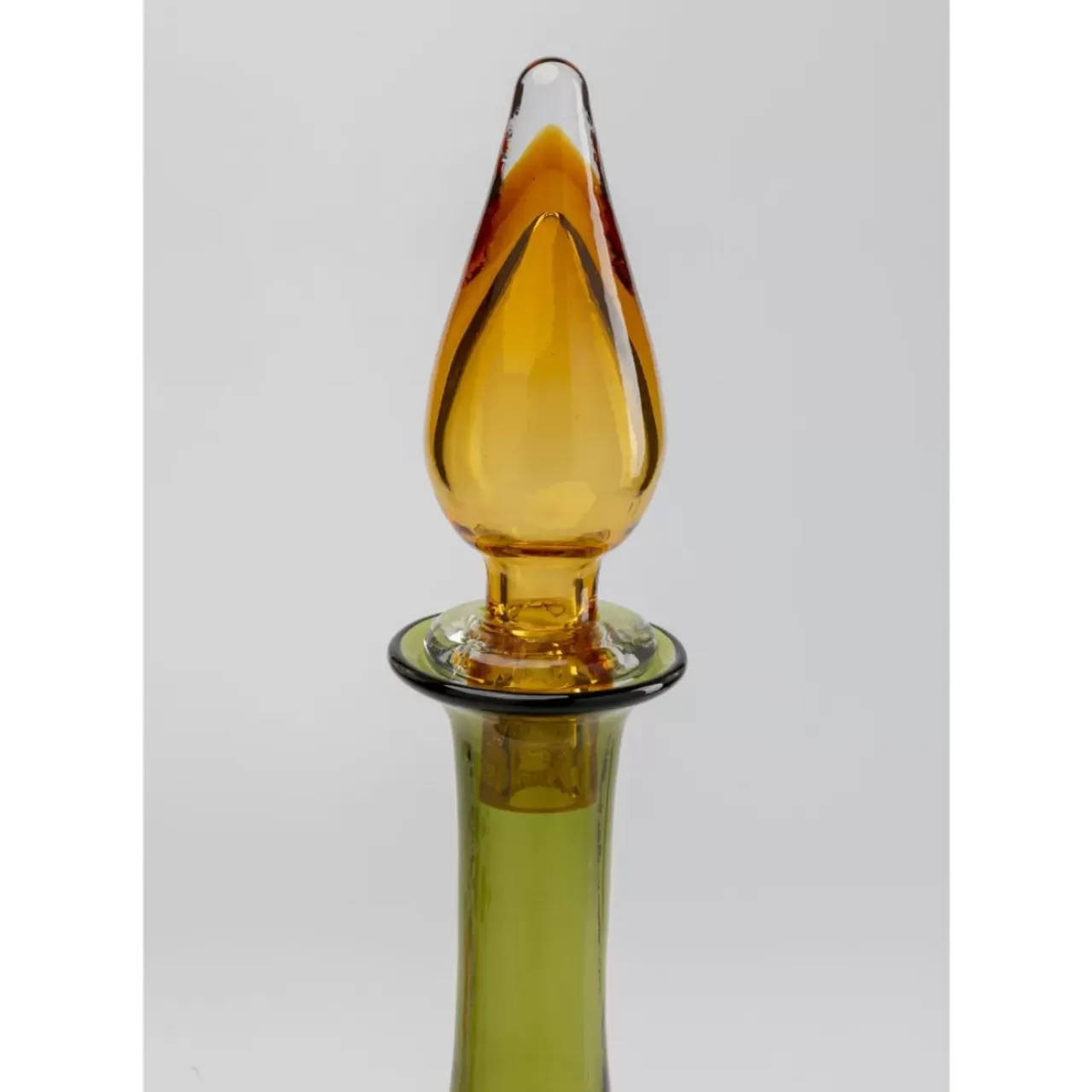 Aufbewahrung & Ordnung-KARE Design Flasche Honeymoon Lid Grun 38