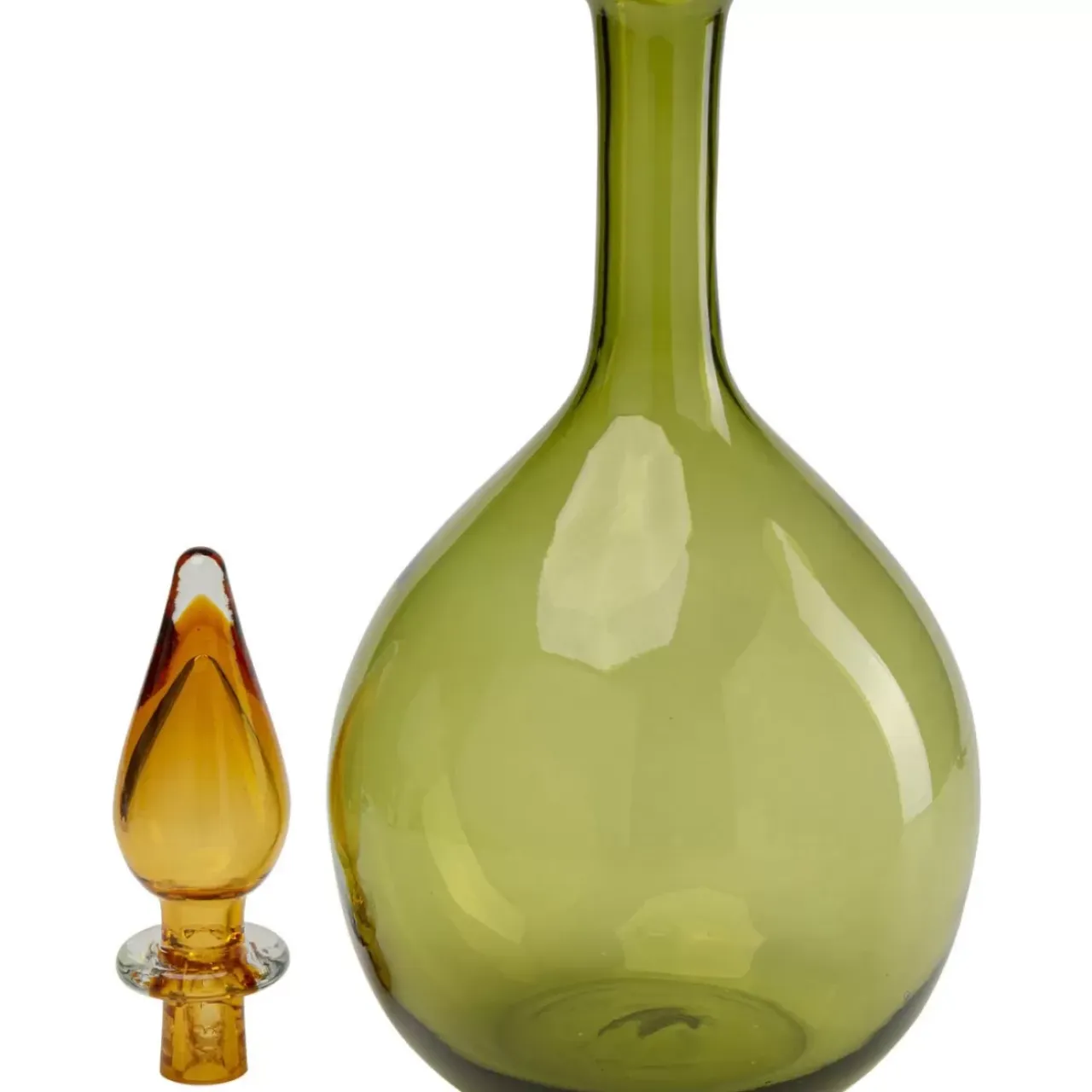 Aufbewahrung & Ordnung-KARE Design Flasche Honeymoon Lid Grun 38