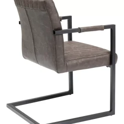 Stühle-KARE Design Freischwinger Thamos Braun