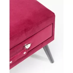 Stühle-KARE Design Fushocker Drawer Rot