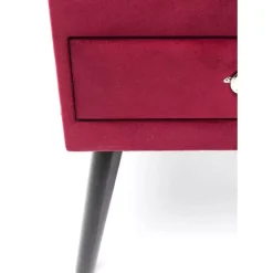Stühle-KARE Design Fushocker Drawer Rot