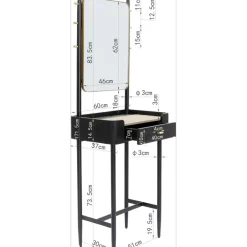 Kleinmöbel & Sonstiges-KARE Design Garderobe Mit Spiegel Milano