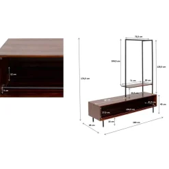 Kleinmöbel & Sonstiges-KARE Design Garderobe Ravello 174X160