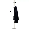 Kleinmöbel & Sonstiges-KARE Design Garderobenstander Balance Chrom 174Cm