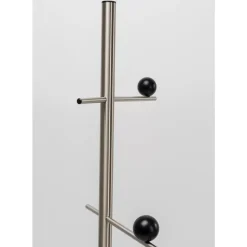Kleinmöbel & Sonstiges-KARE Design Garderobenstander Balance Chrom 174Cm
