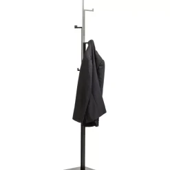Kleinmöbel & Sonstiges-KARE Design Garderobenstander Casino Schwarz-Silber