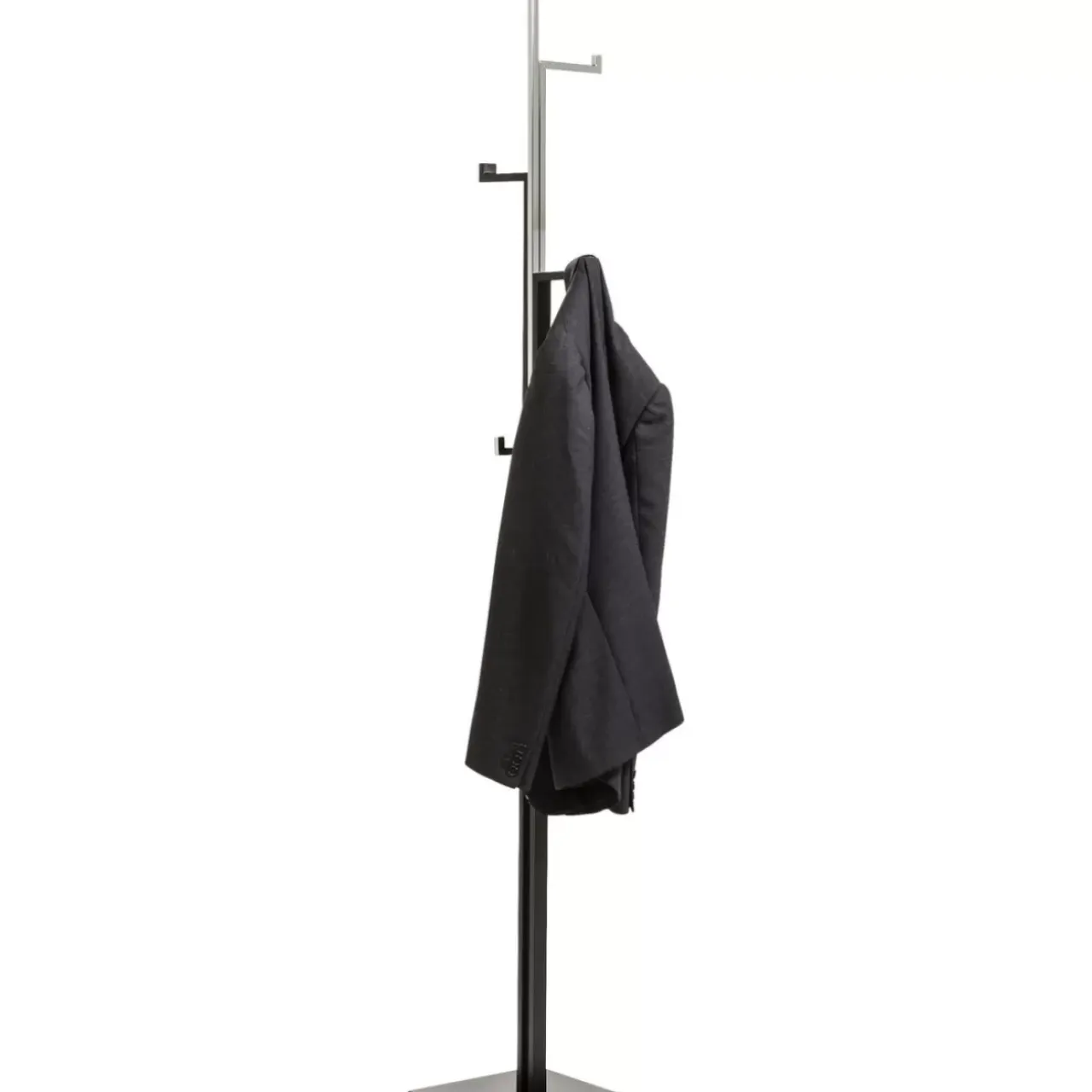 Kleinmöbel & Sonstiges-KARE Design Garderobenstander Casino Schwarz-Silber
