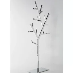 Kleinmöbel & Sonstiges-KARE Design Garderobenstander Technical Tree Chrome