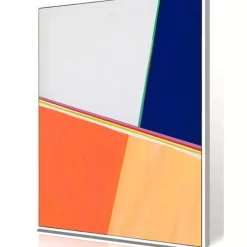 Bilder-KARE Design Gerahmtes Bild Abstract Shapes Multi 73X103Cm