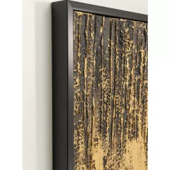 Bilder-KARE Design Gerahmtes Bild Abstract Schwarz 80X120Cm