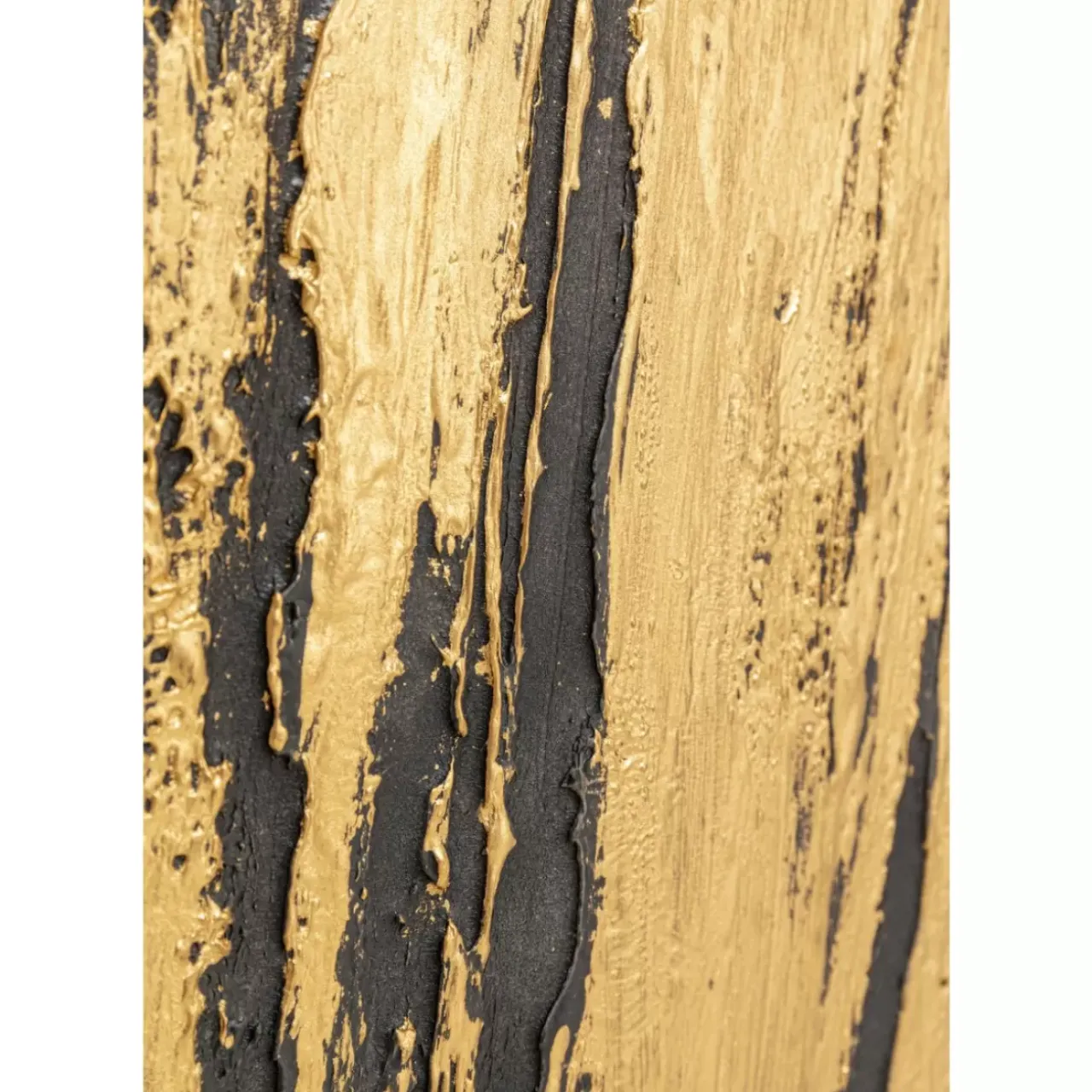 Bilder-KARE Design Gerahmtes Bild Abstract Schwarz 80X120Cm