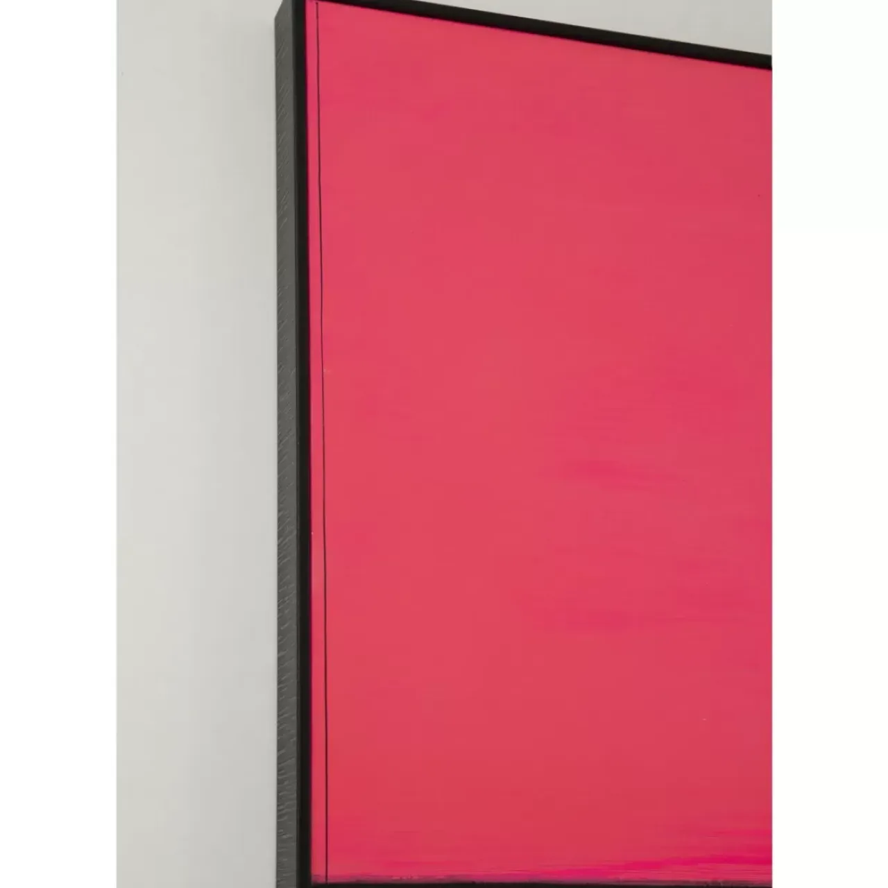 Bilder-KARE Design Gerahmtes Bild Abstract Shapes Pink 73X143Cm