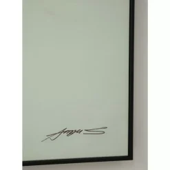 Bilder-KARE Design Gerahmtes Bild Abstract Shapes Pink 73X143Cm