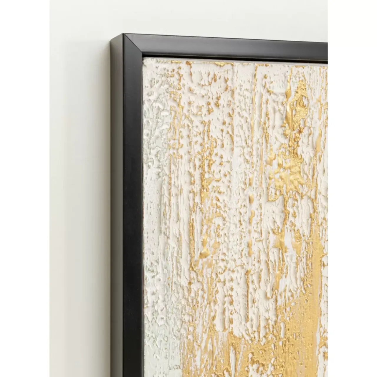 Bilder-KARE Design Gerahmtes Bild Abstract Weis 80X120Cm