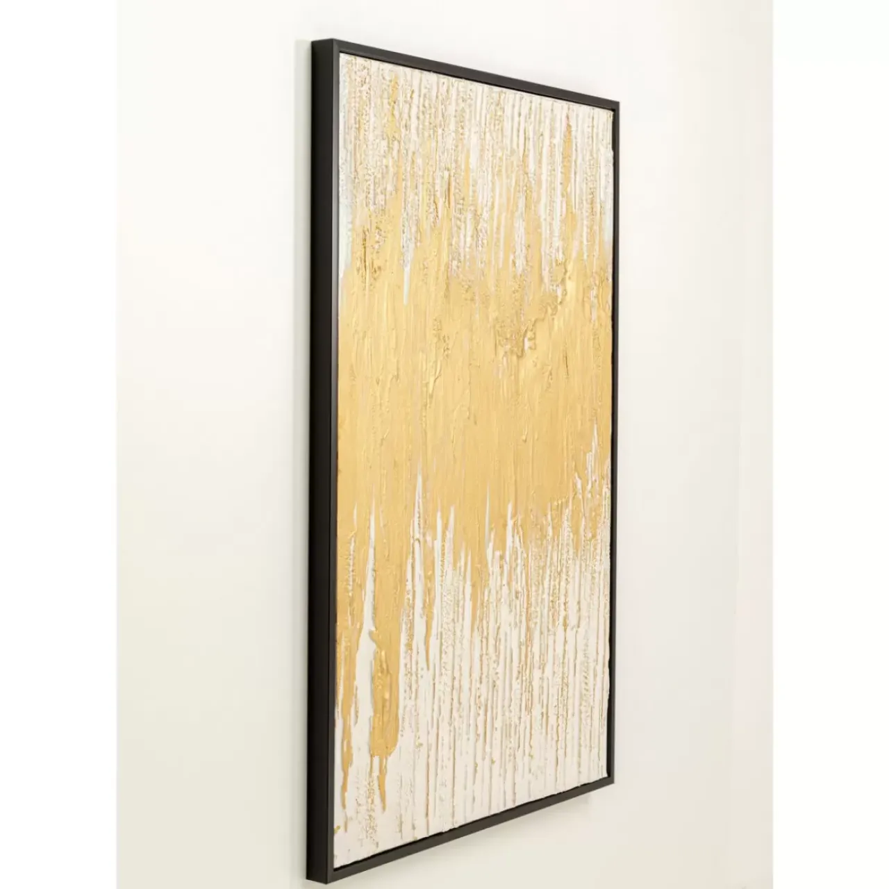 Bilder-KARE Design Gerahmtes Bild Abstract Weis 80X120Cm