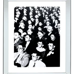 Bilder-KARE Design Gerahmtes Bild Audience 85X105Cm