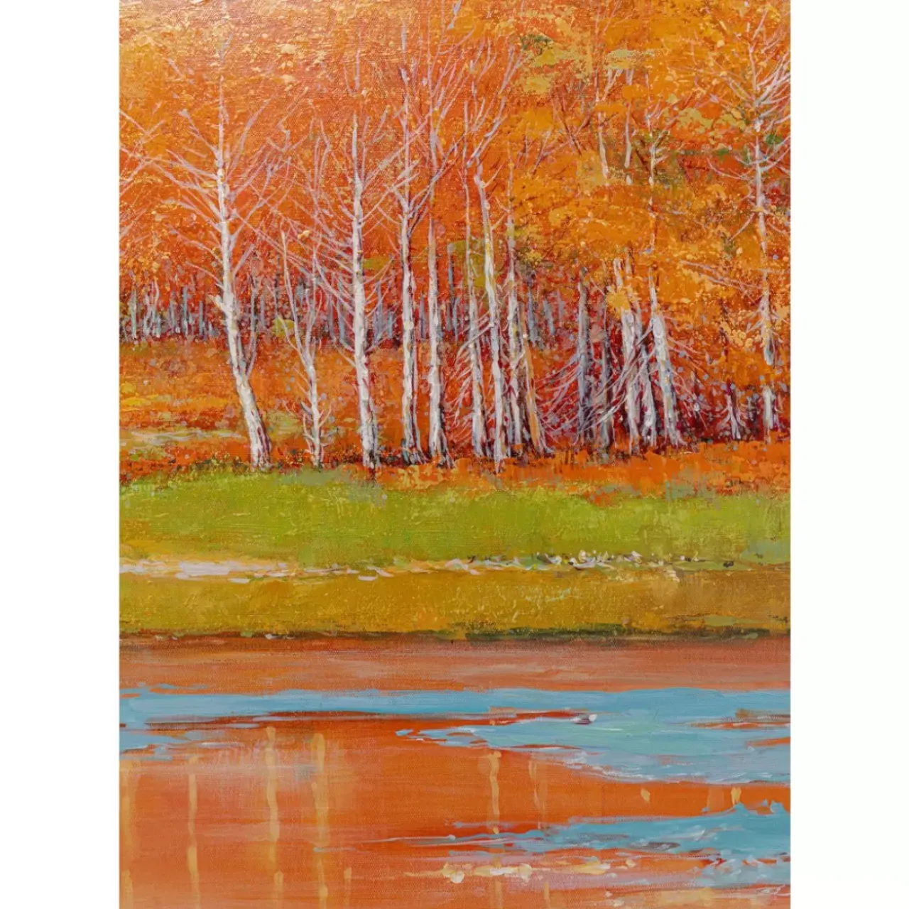 Bilder-KARE Design Gerahmtes Bild Autumnal 120X120Cm