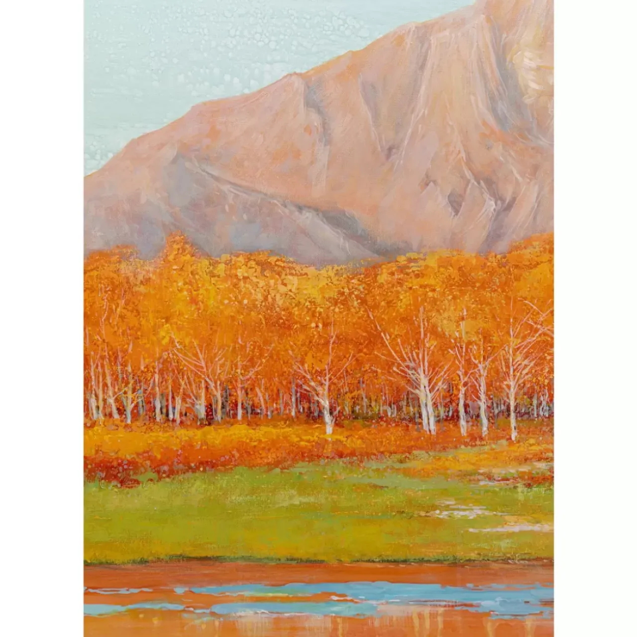 Bilder-KARE Design Gerahmtes Bild Autumnal 120X120Cm