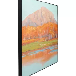 Bilder-KARE Design Gerahmtes Bild Autumnal 120X120Cm