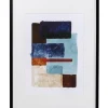 Bilder-KARE Design Gerahmtes Bild Box Back Blau 60X80Cm