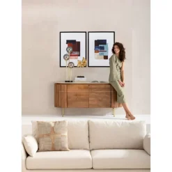 Bilder-KARE Design Gerahmtes Bild Box Back Rot 60X80Cm