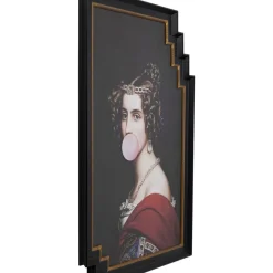 Bilder-KARE Design Gerahmtes Bild Bubble Gum 80X120Cm