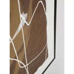 Bilder-KARE Design Gerahmtes Bild Essence Lines 60X120Cm