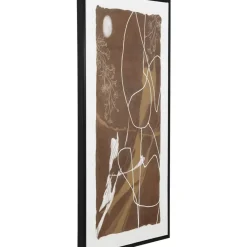 Bilder-KARE Design Gerahmtes Bild Essence Lines 60X120Cm