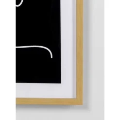 Bilder-KARE Design Gerahmtes Bild Faccia Arte Woman 60X80Cm