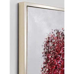 Bilder-KARE Design Gerahmtes Bild Flowers Explosion 120X120Cm