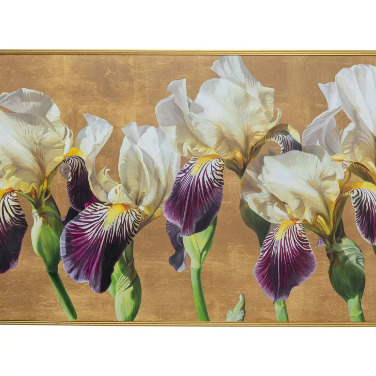 Bilder-KARE Design Gerahmtes Bild Iris 150X100Cm