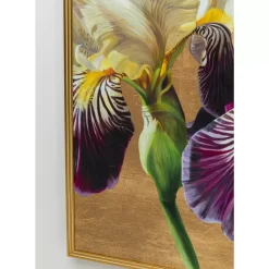 Bilder-KARE Design Gerahmtes Bild Iris 150X100Cm